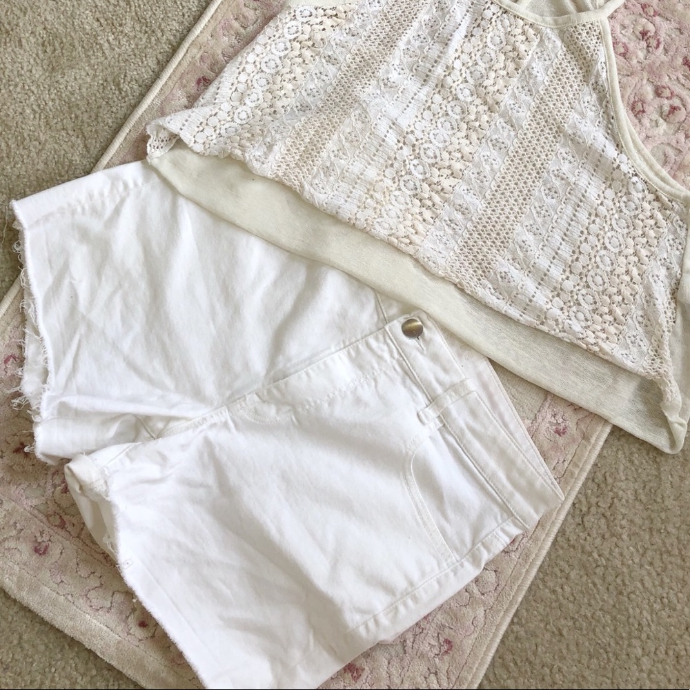 American Eagle Hi Rise Shortie